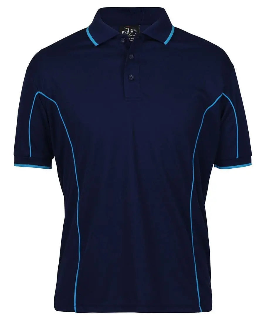JB'S Short Sleeve Work Piping Polo 7PIP Metro Workwear.